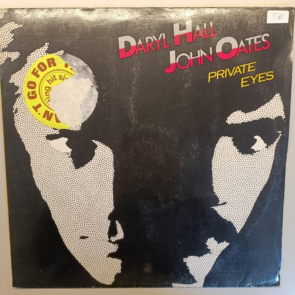 Lp Daryl Hallo John Oates - Private Eyes, Ophalen of Verzenden