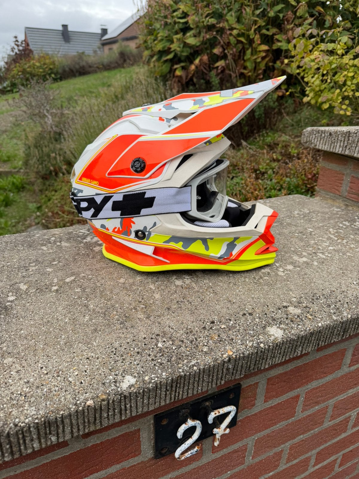 Casque cross lazer enfant, Motos, Enlèvement, S, Lazer