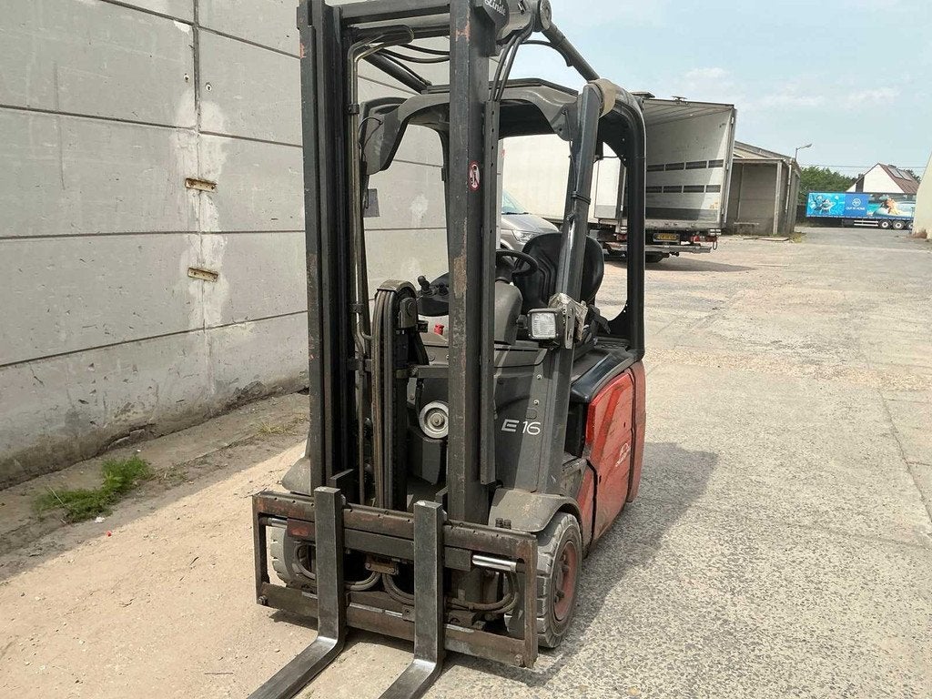 Linde E16C-01 Carrier élévateur électrique 2011, Électrique, Chariot élévateur, Linde