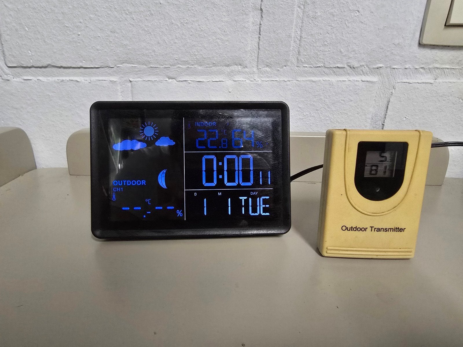 Weerstation, Audio, Tv en Foto, Ophalen, Weerstation