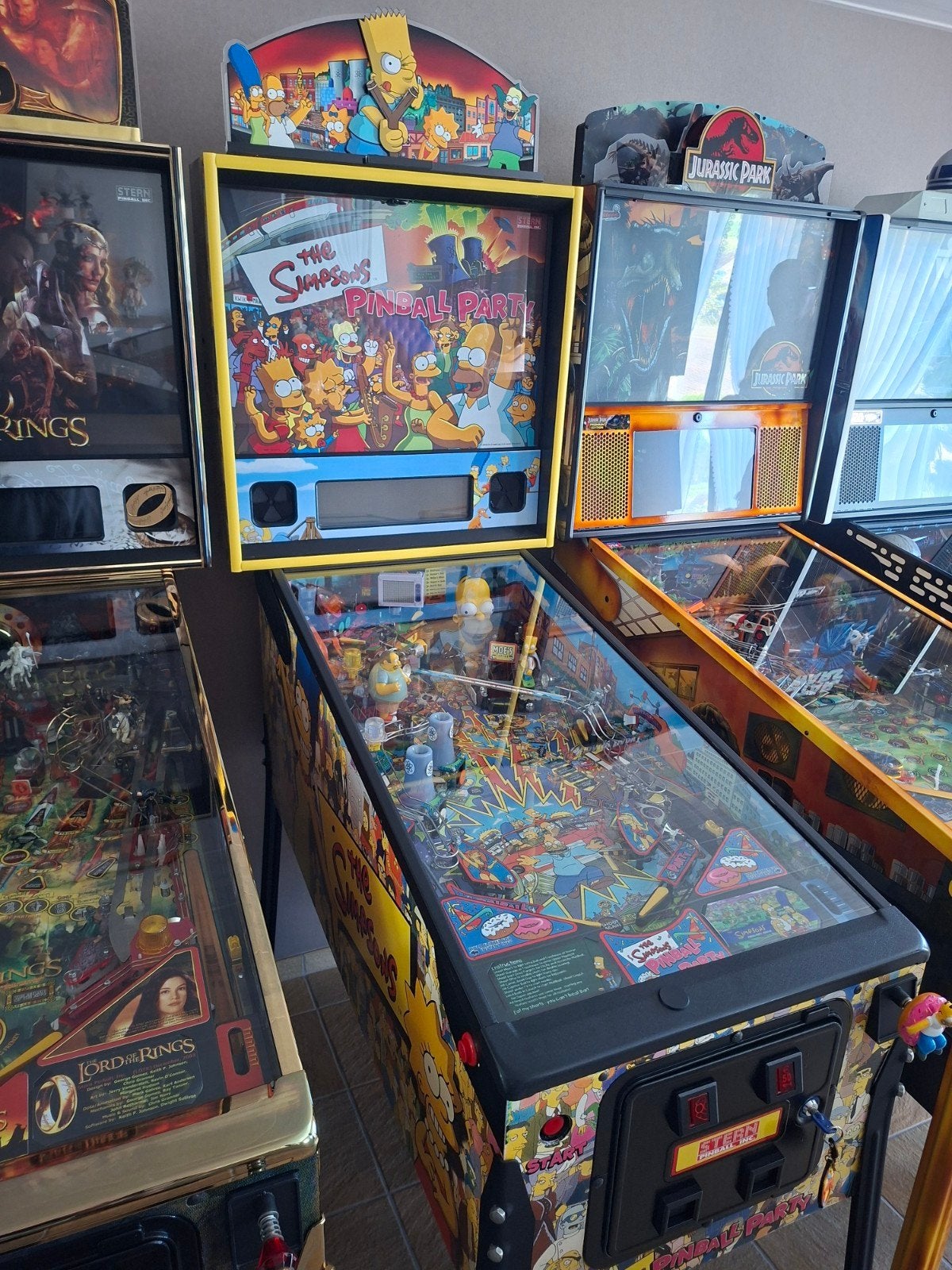 Prachtige The Simpsons Pinball Party TSPP, Verzamelen, Automaten | Flipperkasten, Gebruikt, Dot-matrix, Flipperkast, Stern, Ophalen