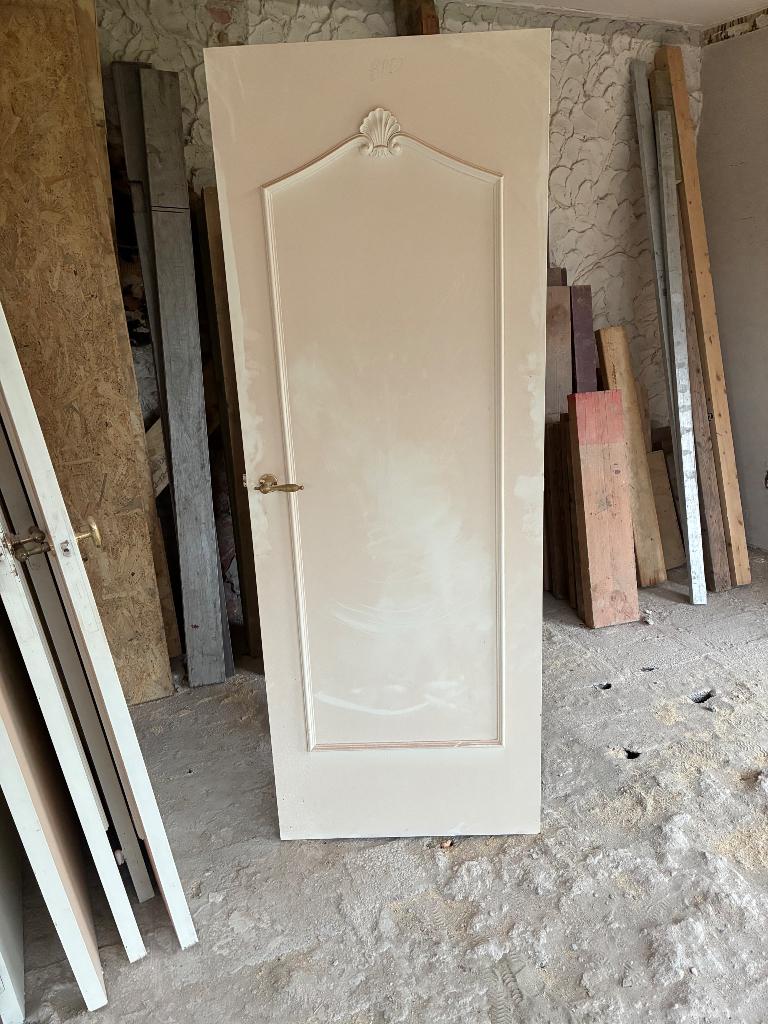 Binnendeuren hout, Ophalen, Gebruikt, Hout, Binnendeur