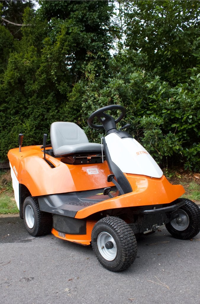 RT 4082 Stihl zitmaaier, Ophalen, Stihl, Gebruikt, Mulchfunctie
