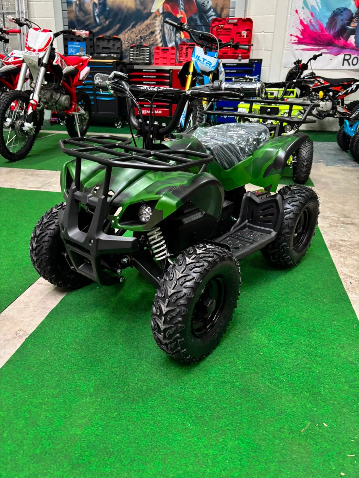 Nouveau quad électrique Ultra Motocross Army 1000W 48V, Enlèvement ou Envoi, Neuf
