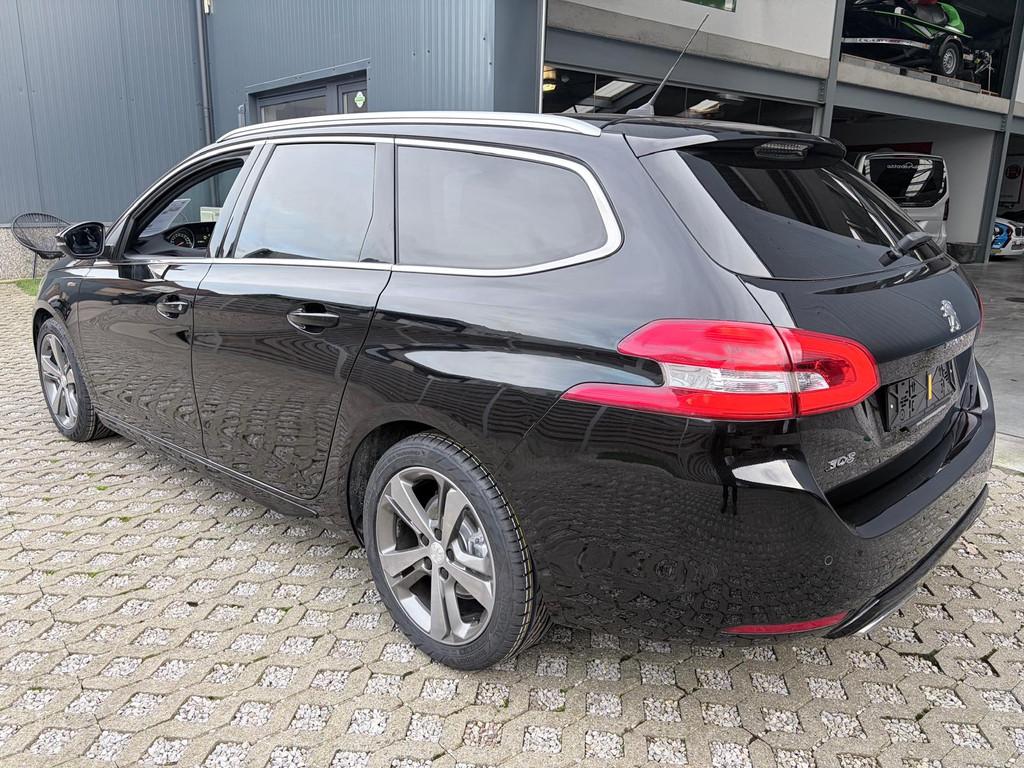 Peugeot 308 Sw - GT line - Automaat - Benzine, Auto's, Peugeot, Stof, Gebruikt, Zwart, 5 deurs