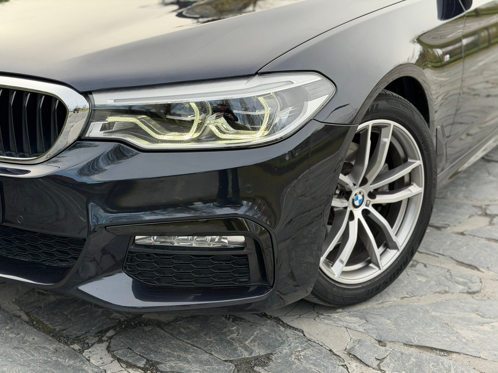 Bmw g30 520d M-Sport / Full Opt. / 2017, Autos, Cuir, Essai à domicile, Euro 6, Entreprise
