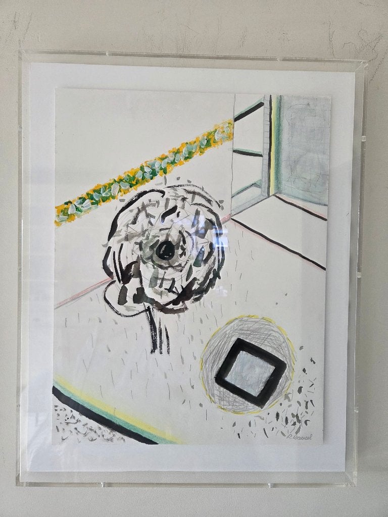 Roger Raveel origineel, Antiek en Kunst, Ophalen of Verzenden