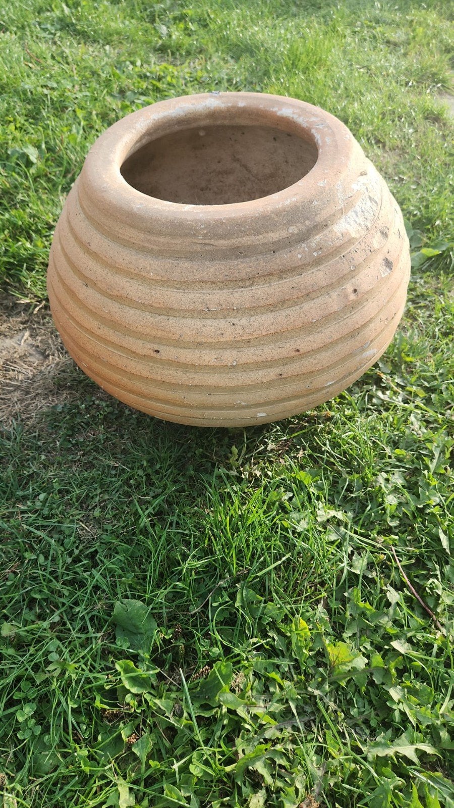 grote stenen bloempot, Tuin en Terras, Ophalen