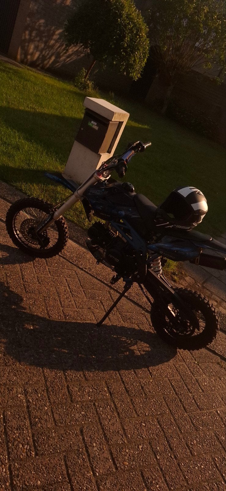125cc 4takt nitro, Fietsen en Brommers, Minibikes, Midibikes en Pitbikes, Ophalen, Gebruikt, Nitro, 125 cc
