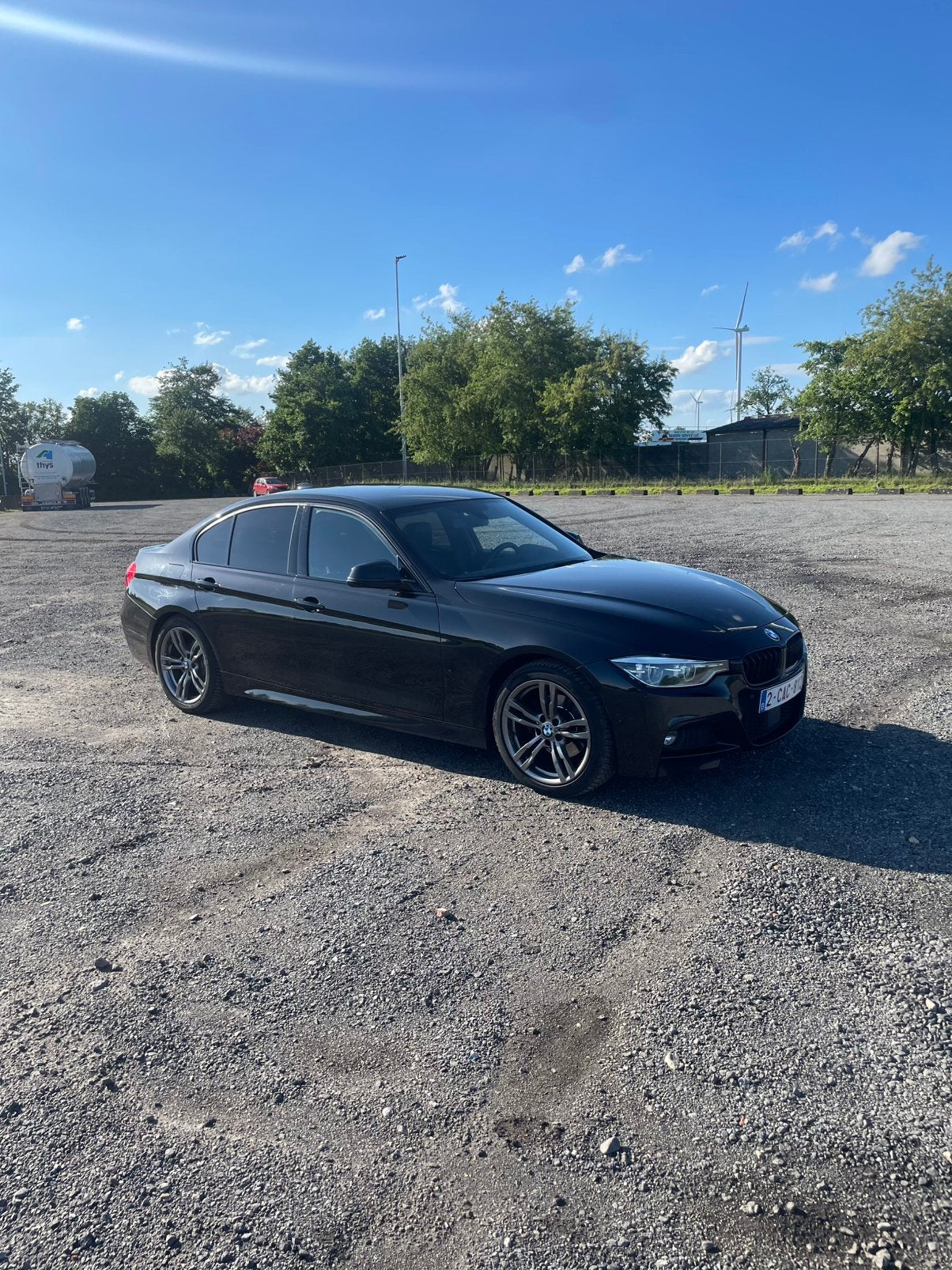 BMW 330e iPerformance M-Sport, Autos, Cuir, Euro 6, 0 kg, Noir