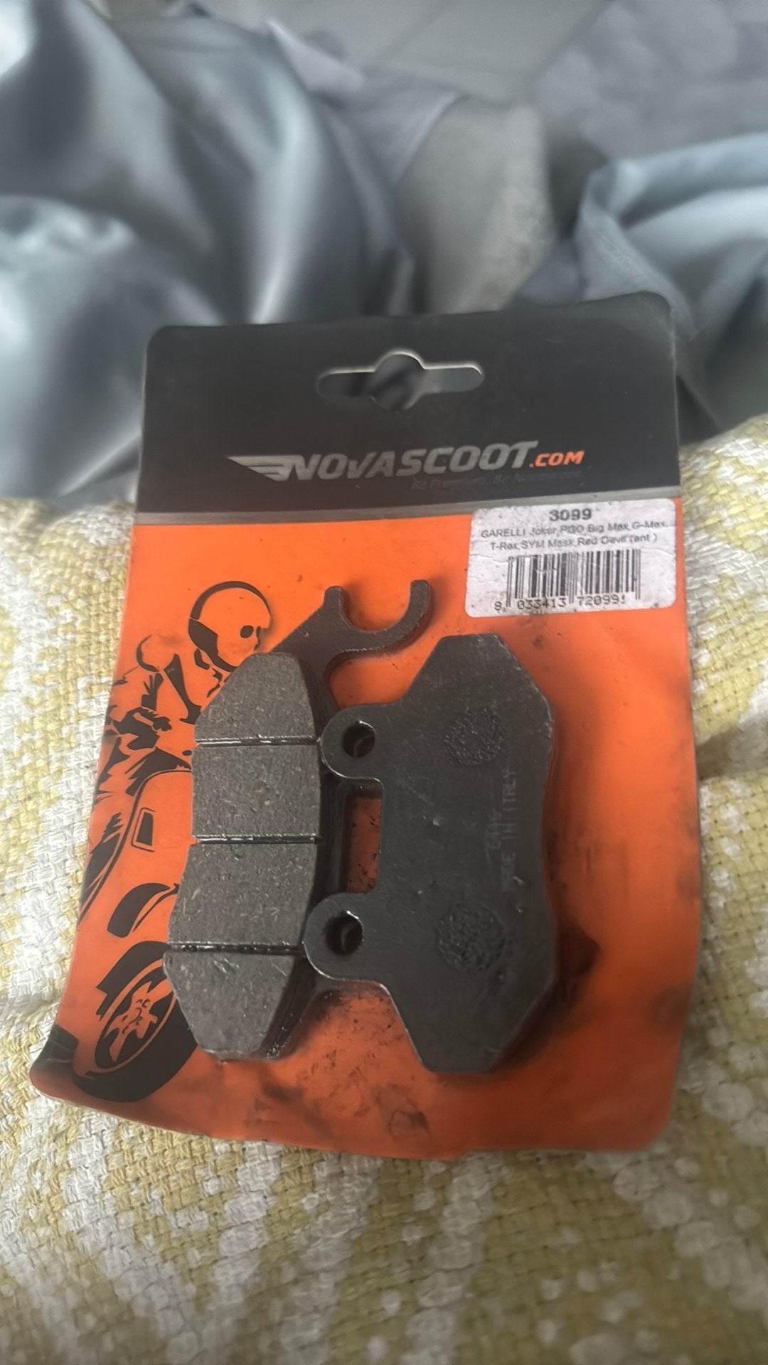 Plaquette frein scooter, Enlèvement ou Envoi