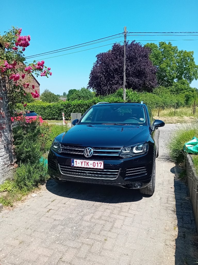VW Touareg auto, Auto's, Volkswagen, Automaat, Euro 5, Zwart, Zwart