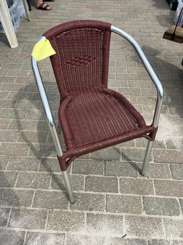 Tuinstoelen, Tuin en Terras, Tuinstoelen, Ophalen, Gebruikt, Rotan, Stapelbaar
