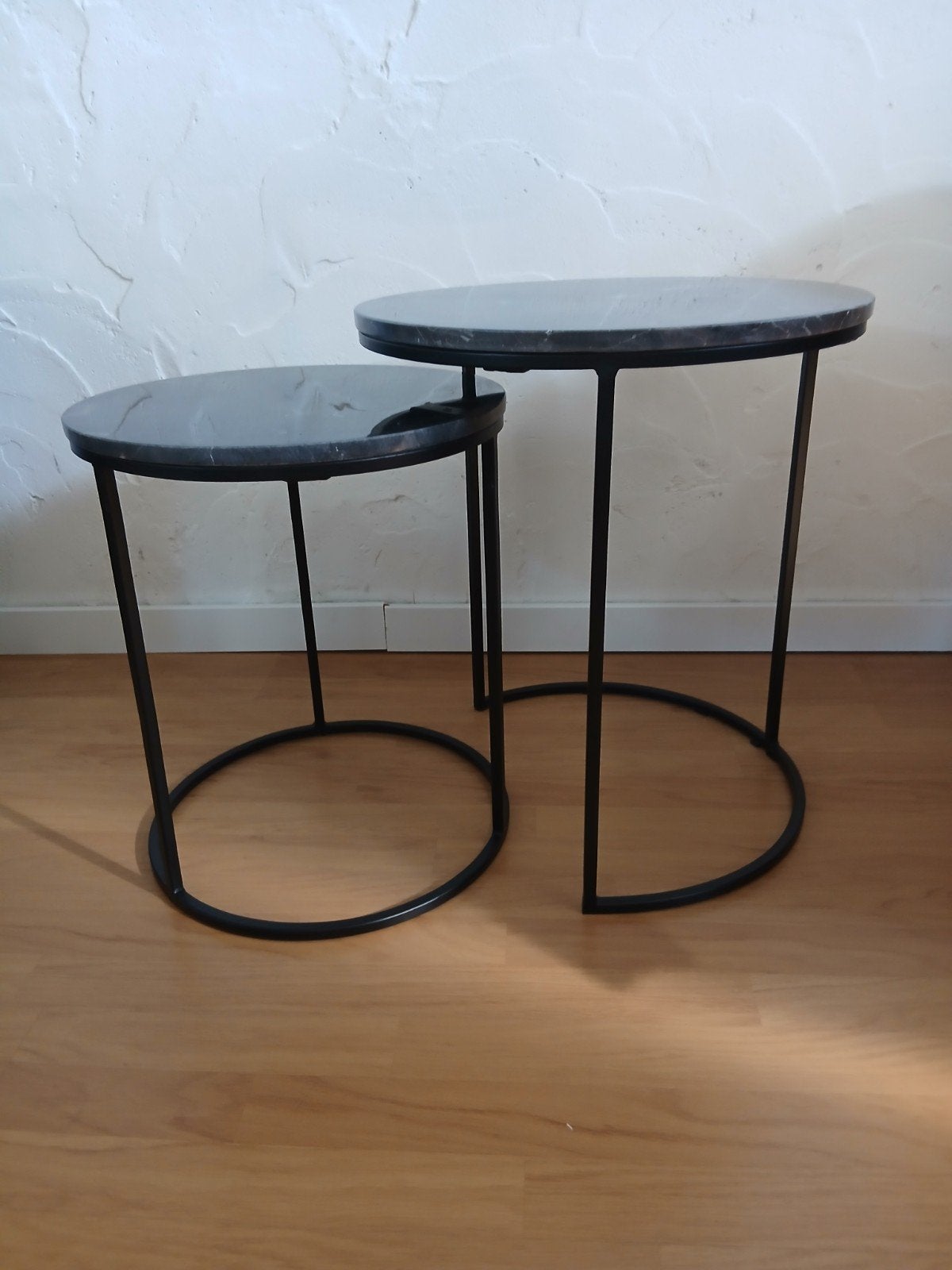 Tables gigognes marbres maison du monde., Enlèvement