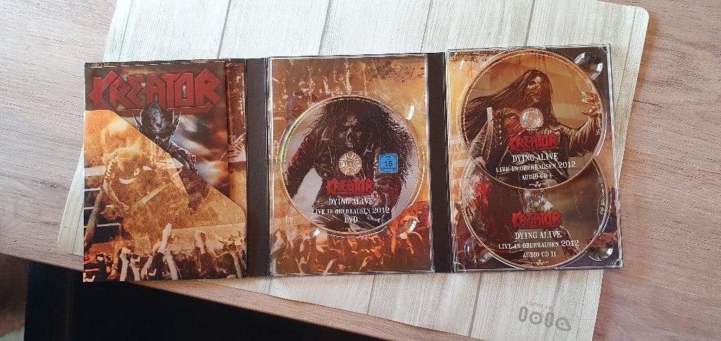 Kreator - Dying Alive, Cd's en Dvd's, Cd's | Hardrock en Metal, Ophalen, Thrash metal, Boxset, Eerste persing