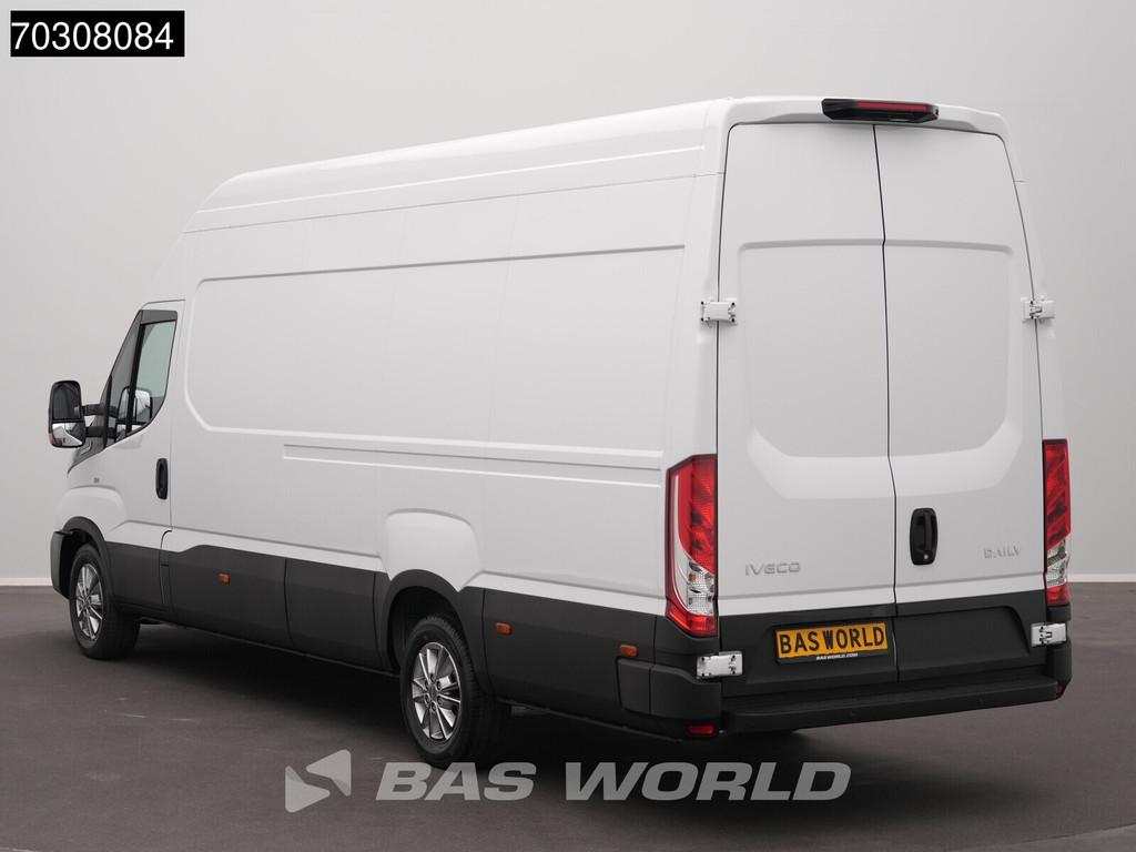 Iveco Daily 35S21 3.0L Automaat L3H3 210PK ACC LED Airco Cam, Auto's, Stof, Euro 6, Iveco, Wit