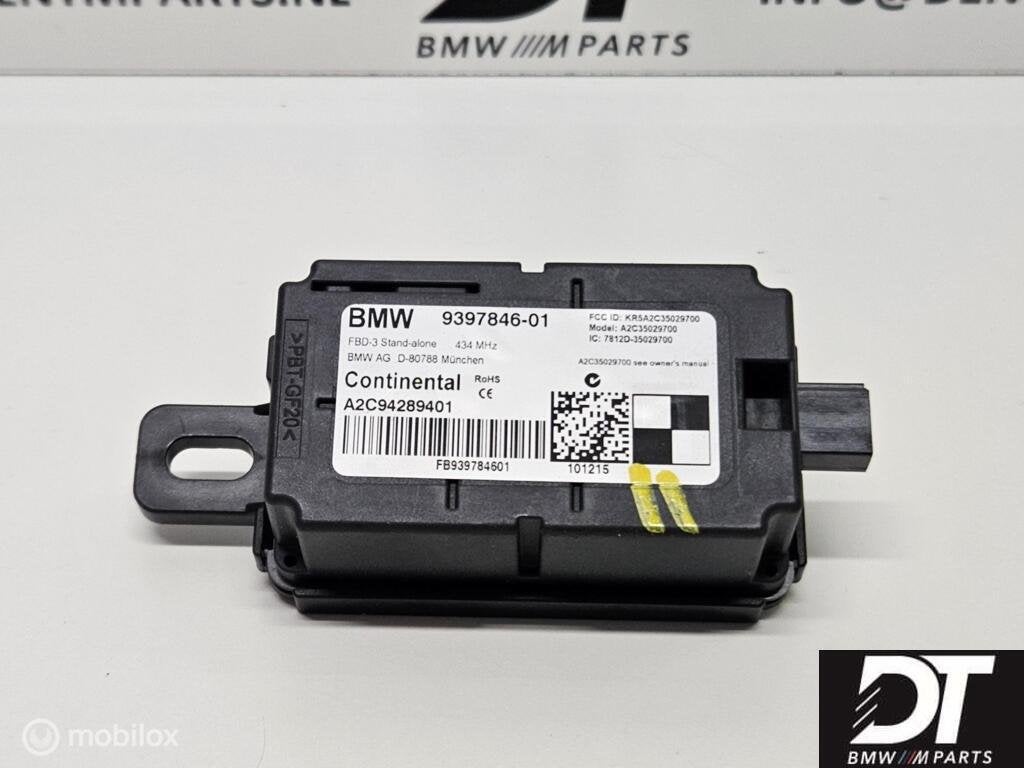 Sleutel ontvanger BMW 4-serie Coupé F32 F30  61359397846, Enlèvement ou Envoi, Utilisé, BMW, BMW