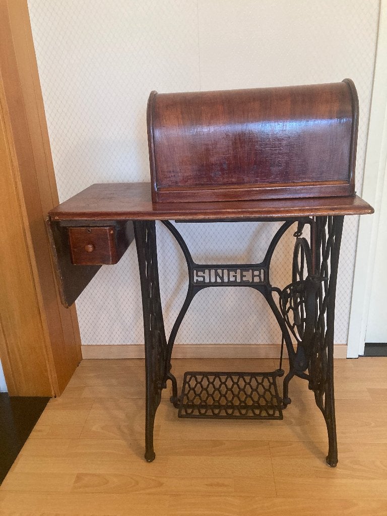 Antiek SINGER naaimachine - 127K/27K SPHINX – Schotland,1910, Antiek en Kunst, Ophalen