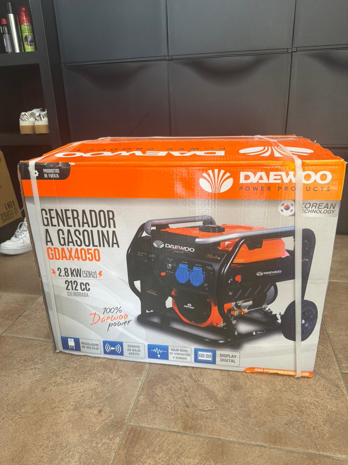 Daewoo Generator 2.8kW – Nieuw in doos, Ophalen, Nieuw