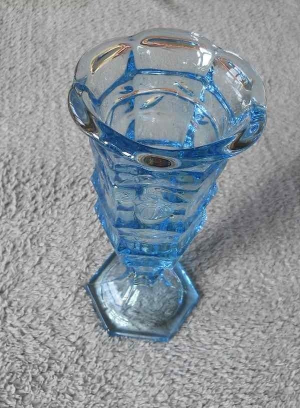Vase Art Déco Verrerie de Scailmont, Antiquités & Art, Antiquités | Verre & Cristal, Enlèvement