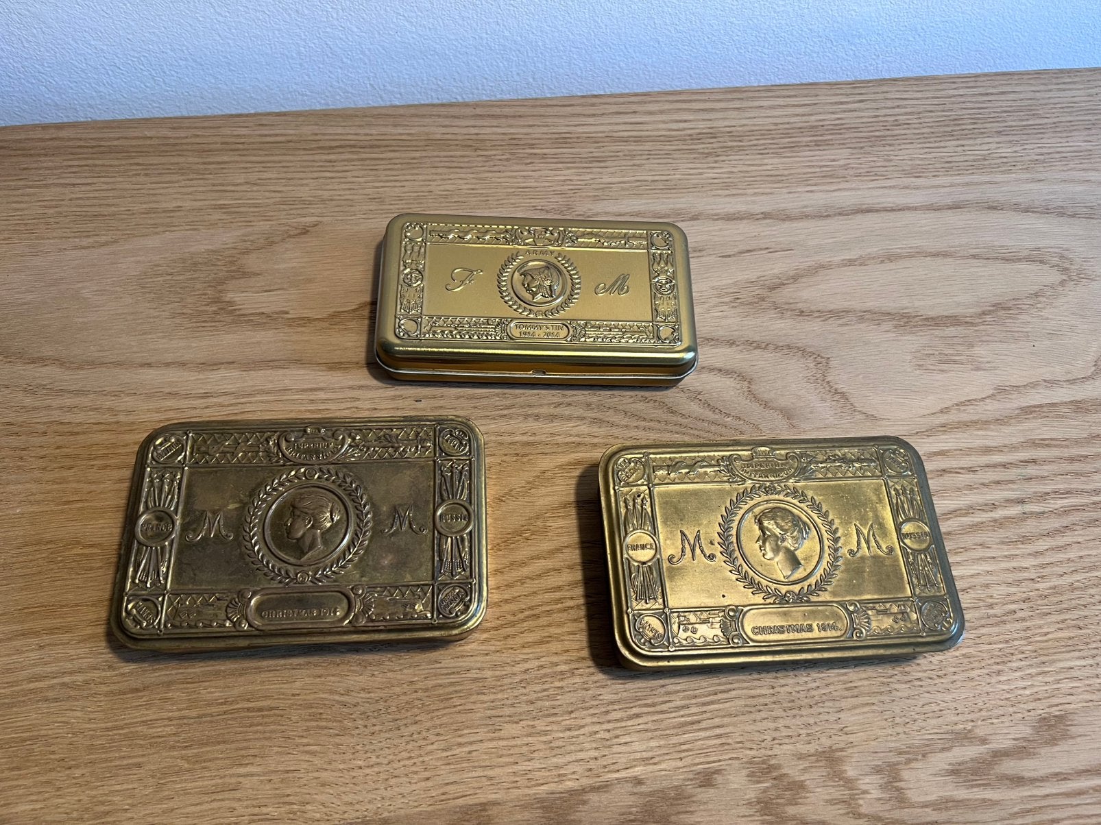 Princess Mary Christmas tins wo1 ww1, Ophalen of Verzenden