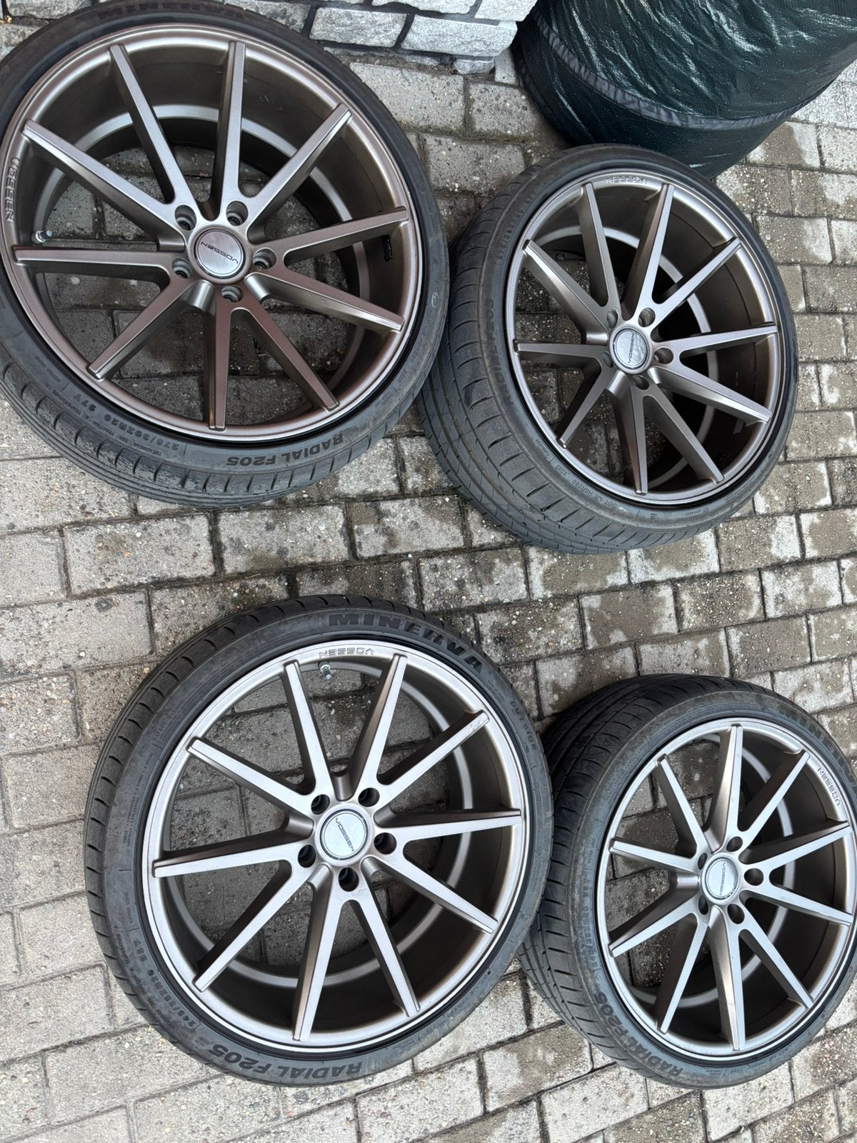 BMW Vossen 20 inch breedset, Auto-onderdelen, Banden en Velgen, Ophalen, Gebruikt, Banden en Velgen, Personenwagen