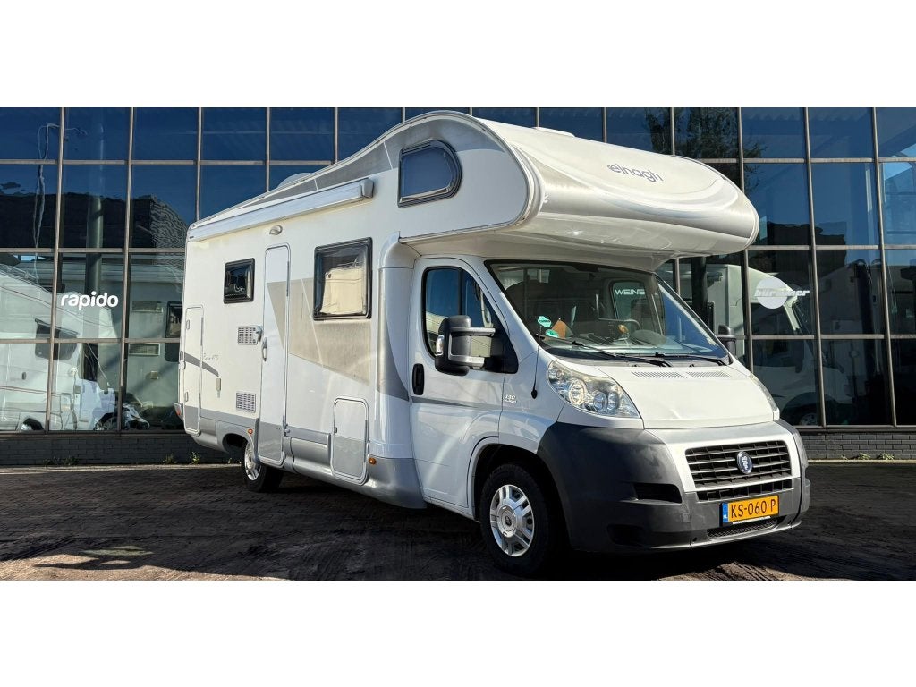 Elnagh Baron 47 D 2XAirco,FaceToFace,6Pers, Caravans en Kamperen, Alkoof, Ringverwarming, Elnagh, Bedrijf
