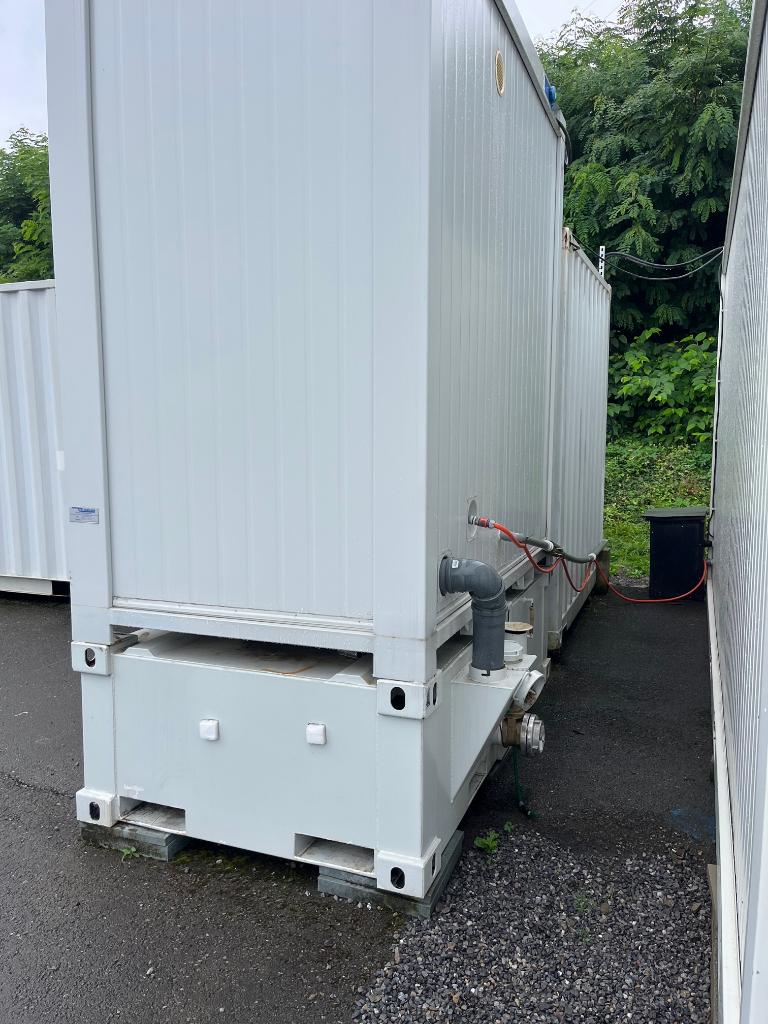 Module sanitaire, Enlèvement