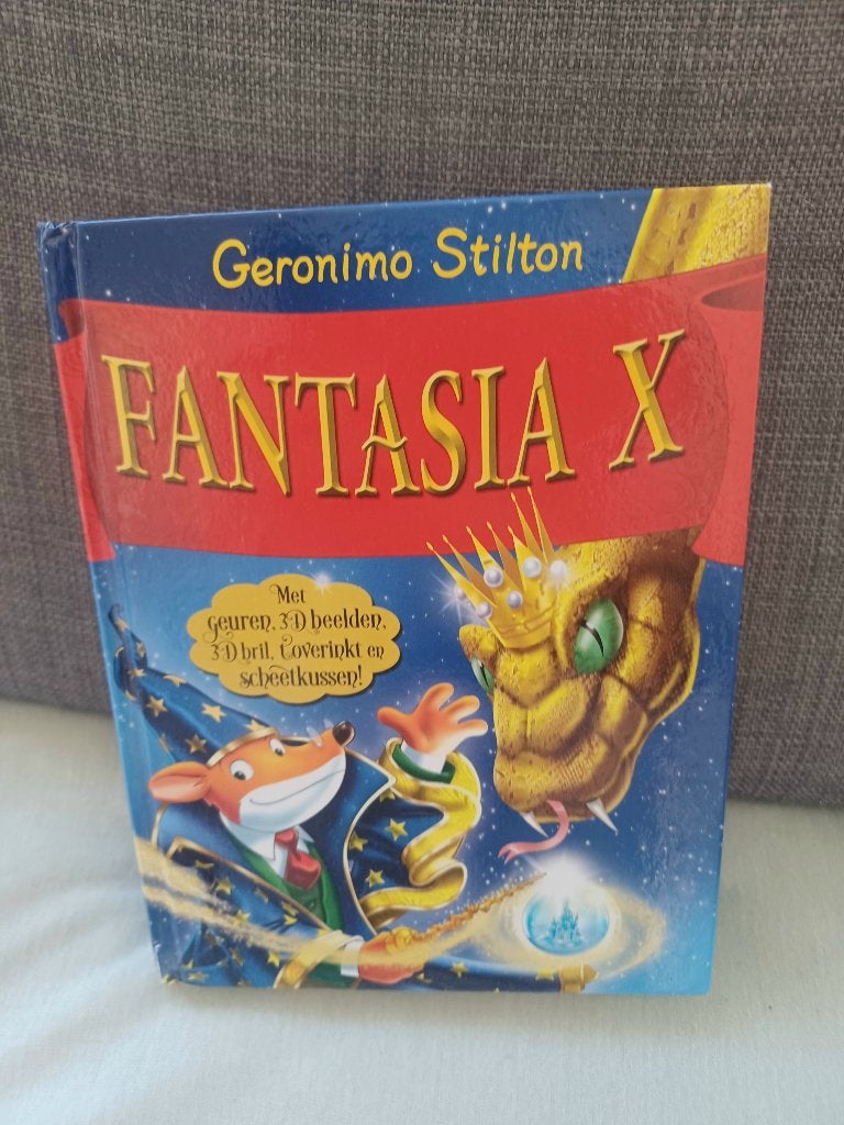 Geronimo Stilton Fantasia X, Geronimo Stilton, Comme neuf, Enlèvement, Contes (de fées)