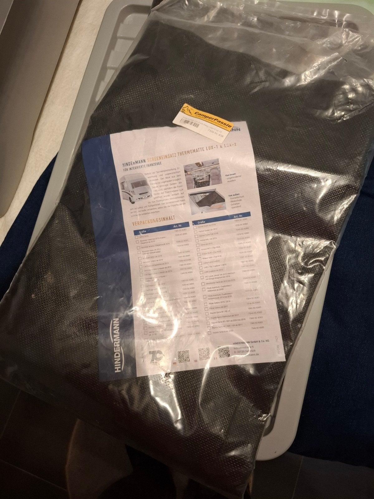 Schaduwdoek voor raam, Caravans en Kamperen, Ophalen of Verzenden