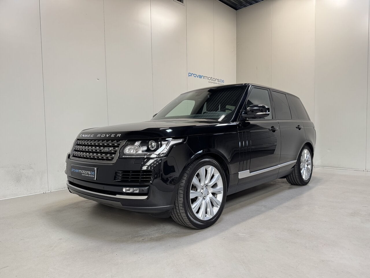 Land Rover Range Rover 3.0 TDV6 Vogue Euro6  - Topstaat! 1S, Auto's, 2993 cc, 0 kg, Zwart, Particulier