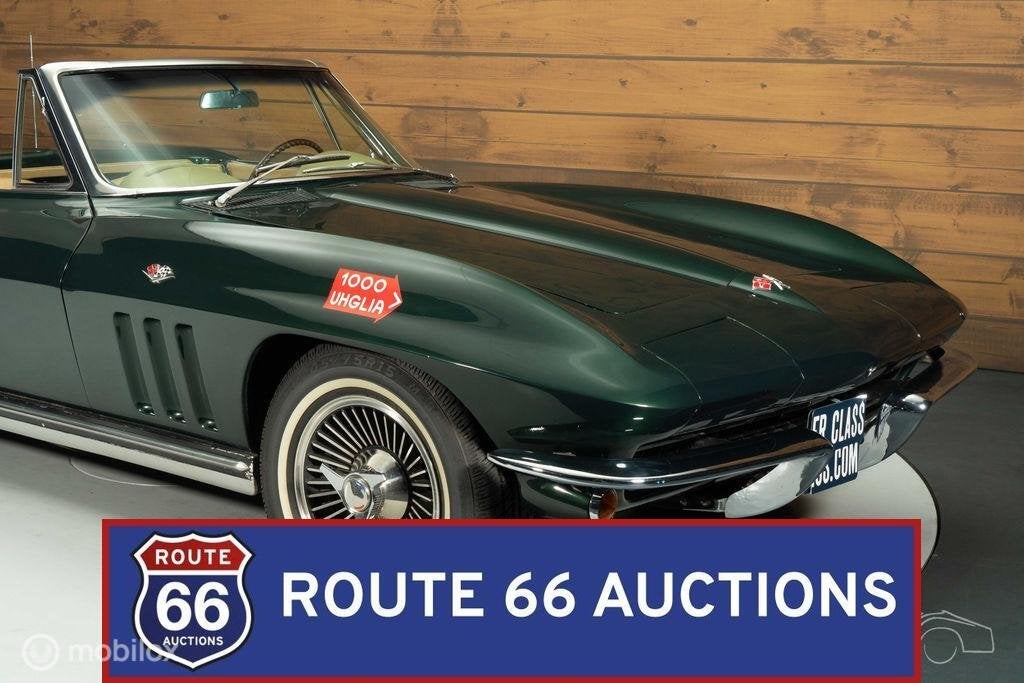 Chevrolet Corvette C2 Stingray Cabriolet | 1965 | Route 66 A, Autos, Achat, Entreprise, Chevrolet, Boîte manuelle