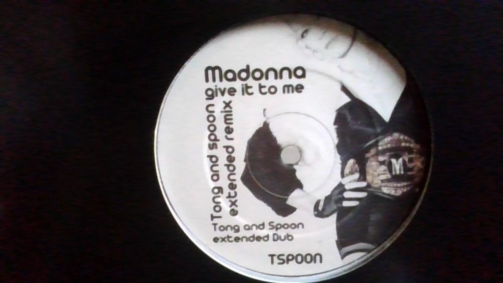 MADONNA " GIVE IT TO ME ", Ophalen of Verzenden, Zo goed als nieuw, 12 inch, Limited edition