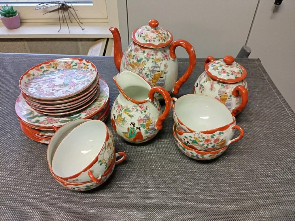 Chinees koffie Servies, Enlèvement