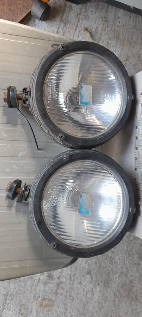2 oben verstralers voor auto, Ophalen
