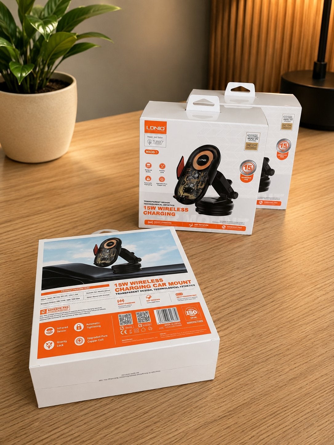 LDNIO 15W, Télécoms, Supports de téléphone, Enlèvement ou Envoi, Neuf