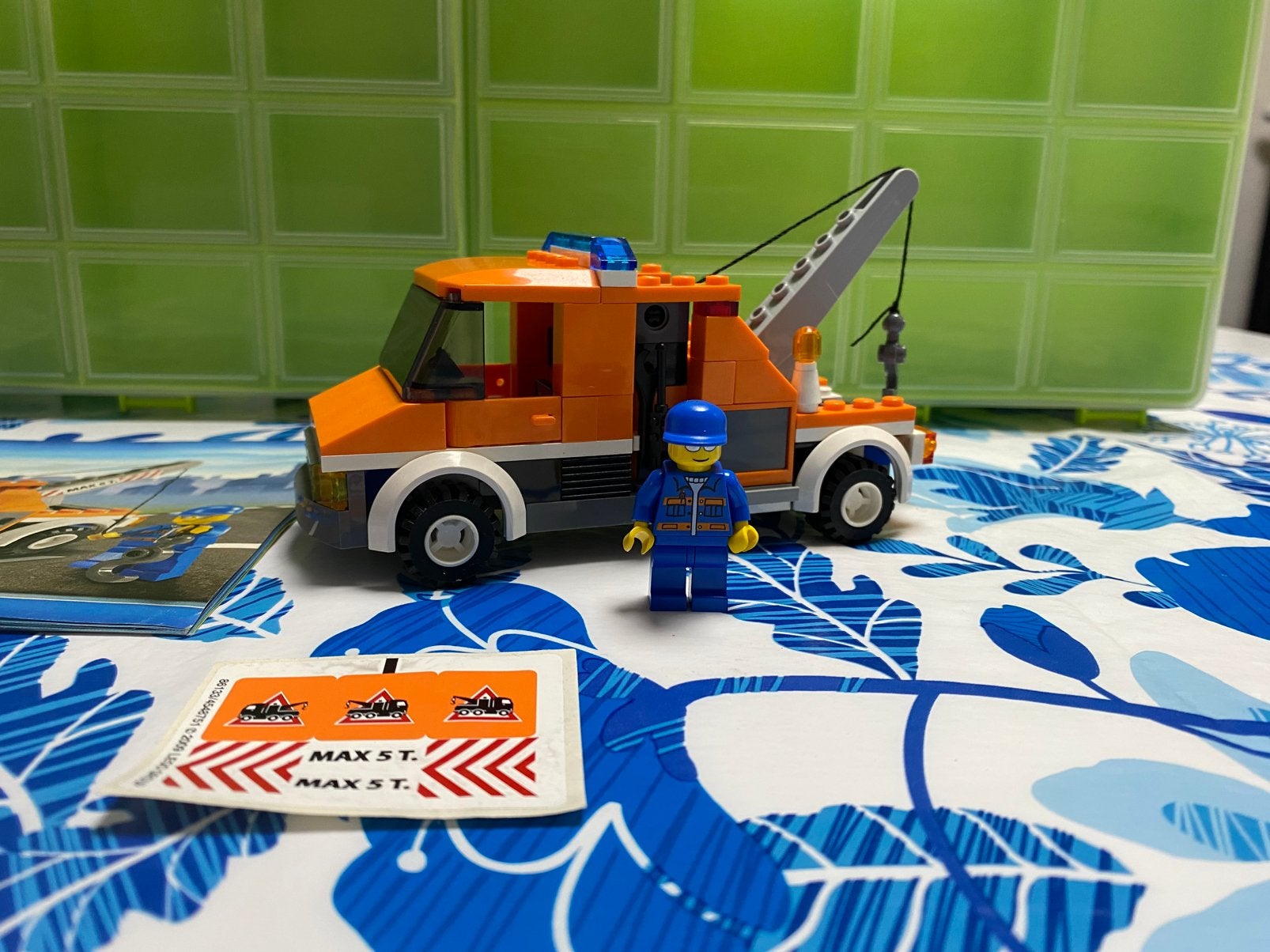 Lego 7638 takelwagen, Compleet, Lego, Ophalen of Verzenden, Complete set