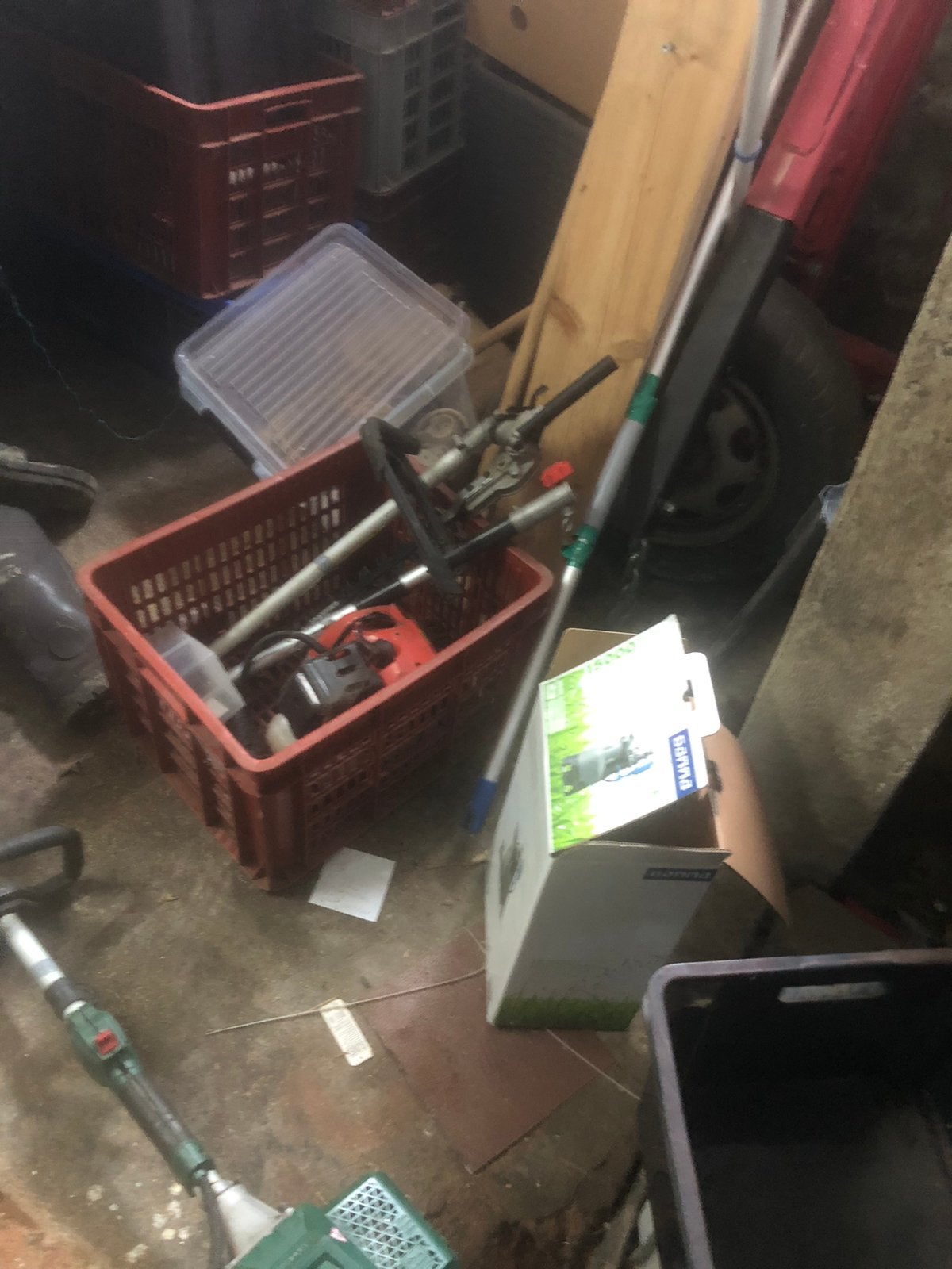 Bosmaaiers op benzine, Enlèvement, Utilisé, Essence