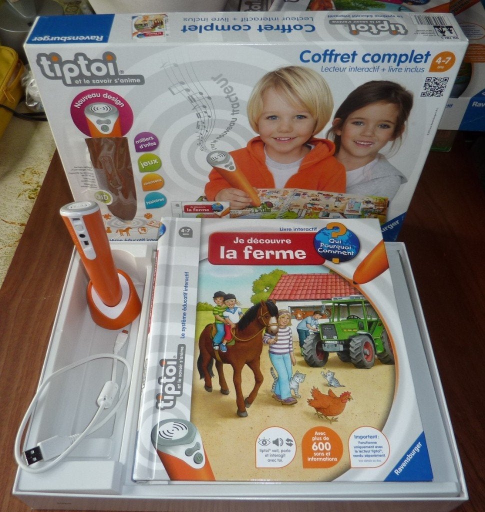 Tiptoi Coffret complet "Je découvre la ferme" 4 - 7 ans, Enlèvement, Comme neuf, Découverte, Sonore