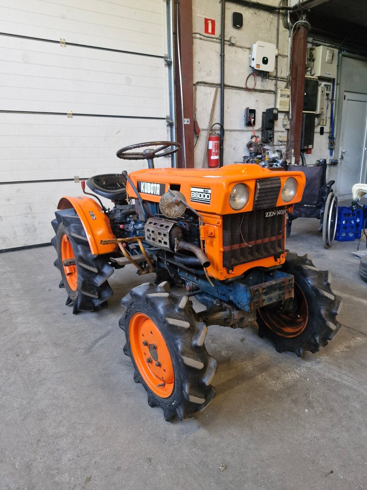 Micro tracteur 4x4 Kubota b5000
