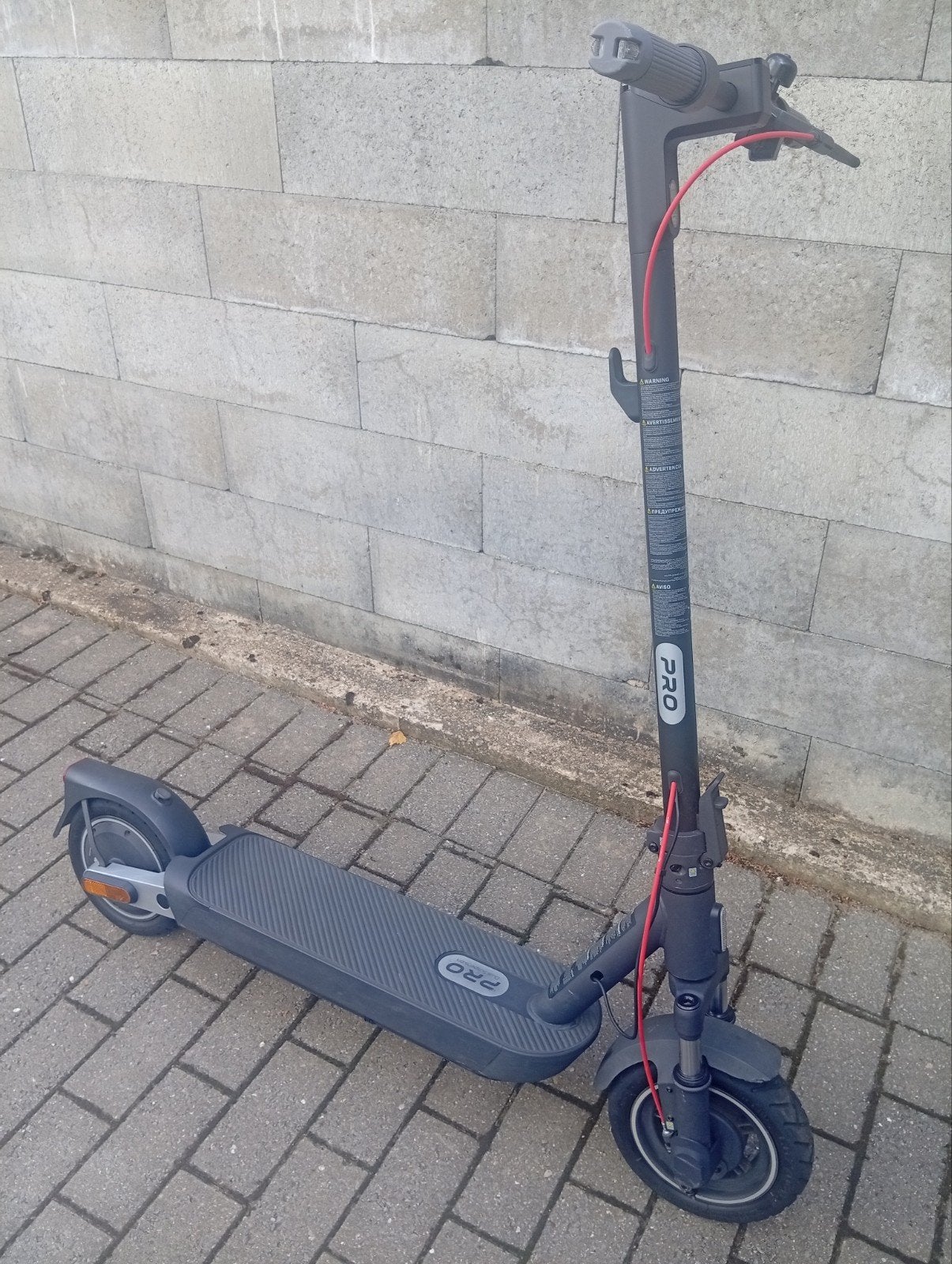 trotinette électrique, Enlèvement
