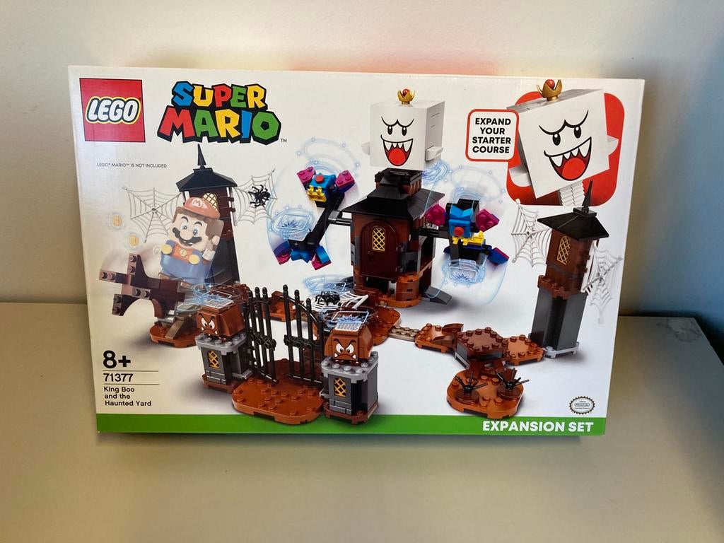 Lego 71377 super mario - king boo en de spooktuin, Compleet, Overige thema's, Lego, Nieuw