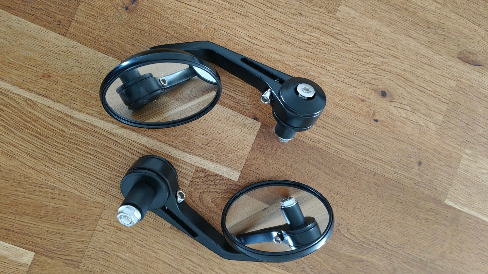 Bar end spiegels, Motoren, Accessoires | Overige, Ophalen