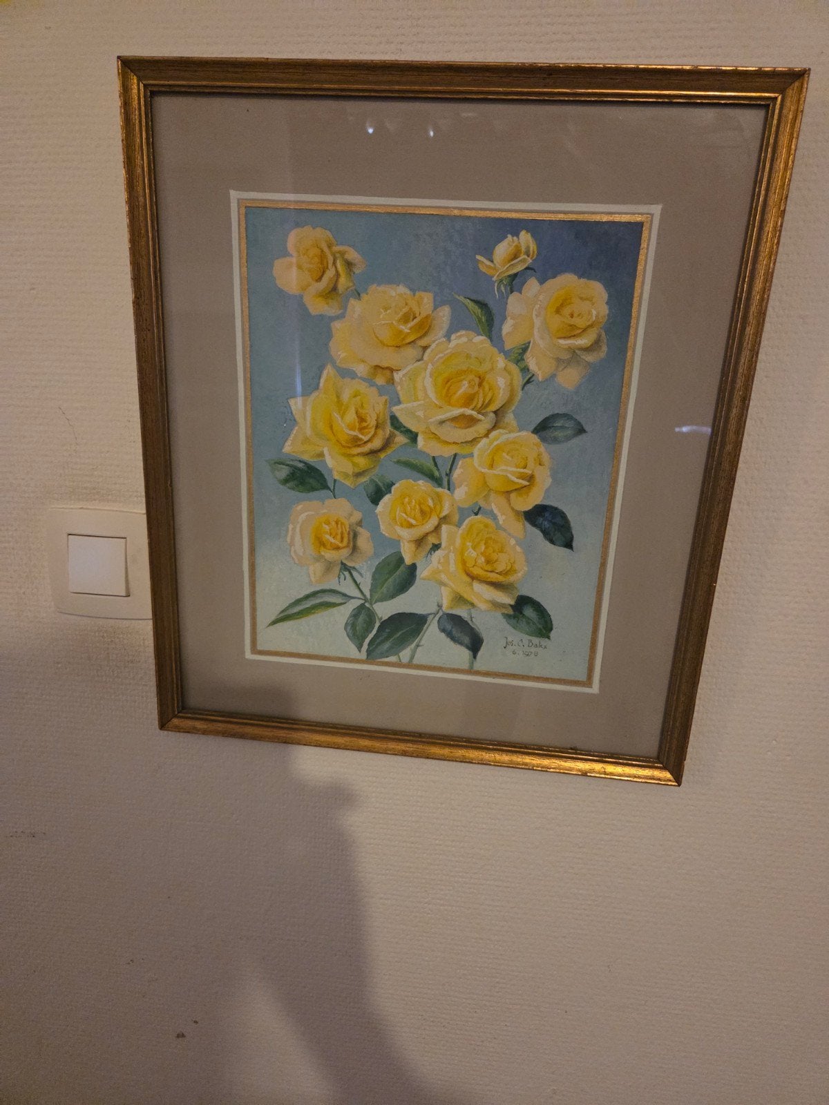 Peinture à l'huile vintage sur toile., Enlèvement ou Envoi