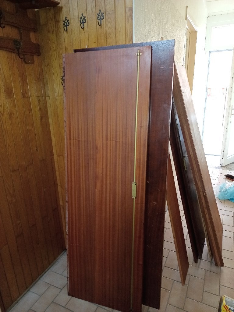 6 planken fineer - vol hout, Doe-het-zelf en Bouw, Ophalen, Gebruikt, Minder dan 25 mm, Plank