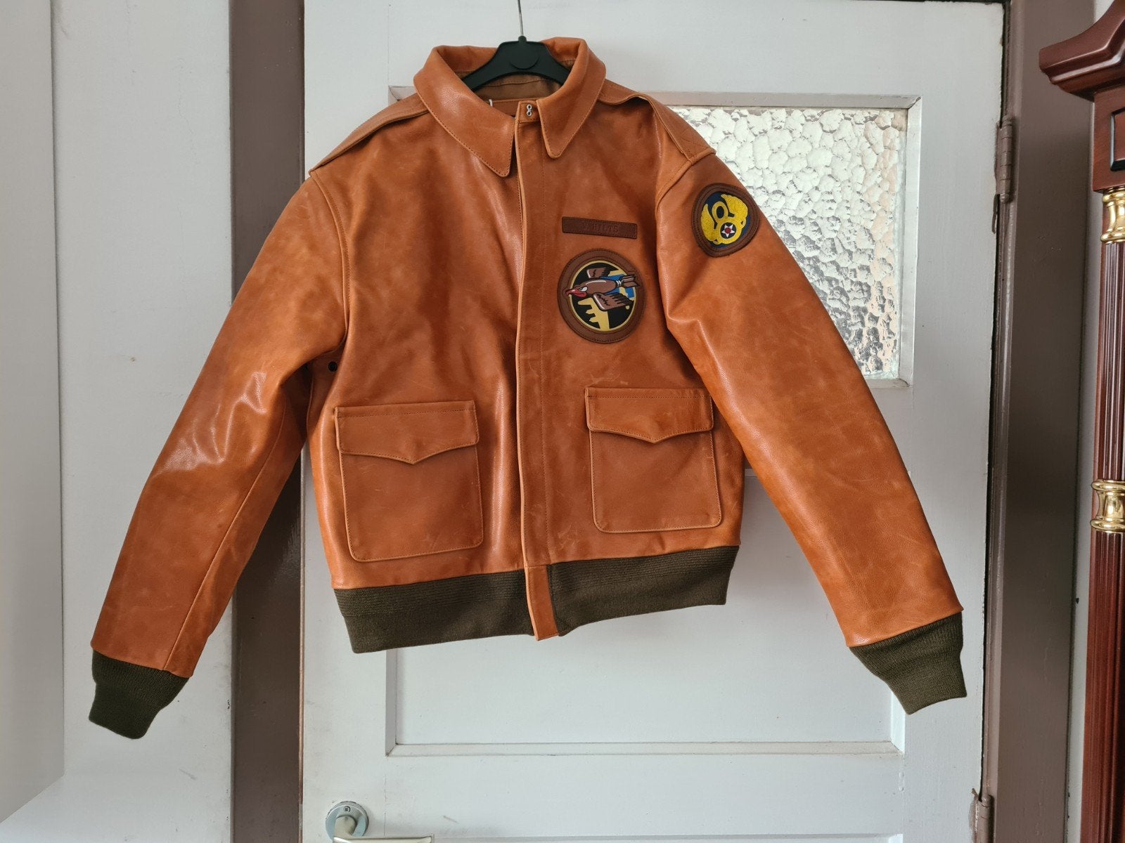 jacket A2 US ARMY AIRFORCE PILOT NEUF TAILLE S 400€, Enlèvement, Neuf, Taille 46 (S) ou plus petite