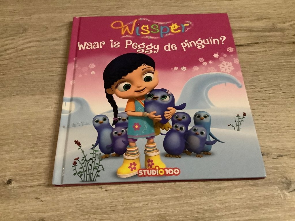Wissper: waar is Peggy de pinguïn voorleesboek (2017, Studio 100, Non-fictie, Jongen of Meisje, Ophalen of Verzenden