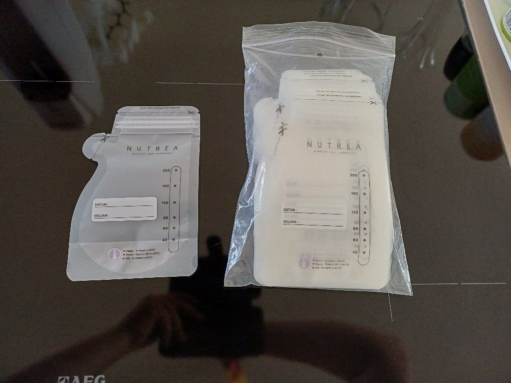 NIEUW 36 borstvoeding /moedermelk diepvrieszakjes Nutrea, Overige merken, Bewaarbakje, Nieuw, Ophalen of Verzenden
