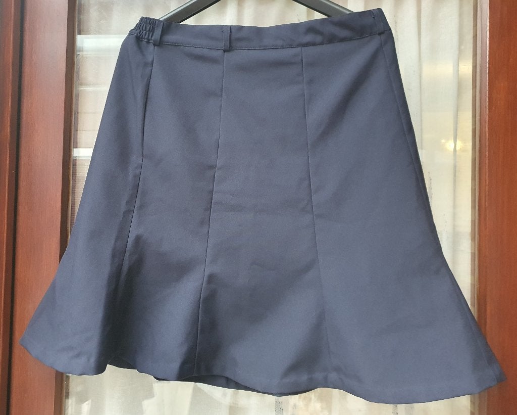 Marine blauwe rok van Bleu Bonheur maat 44, Blauw, Maat 42/44 (L), Zo goed als nieuw, Bleu Bonheur