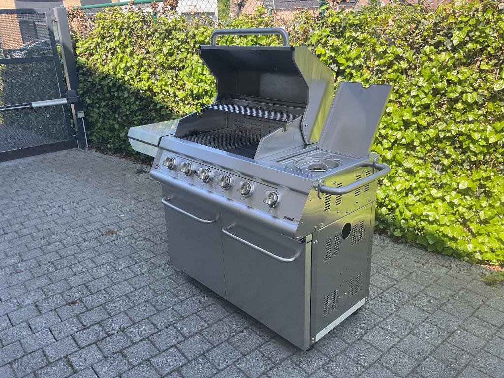 Buitenkeuken rvs, Tuin en Terras, Buitenkeukens, Ophalen, Zo goed als nieuw, GRANDHALL, Gas